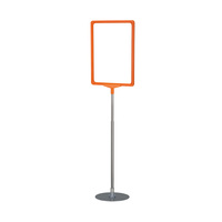 Promotional Display / Poster Stand "D Series" | orange similar to RAL 2008 A5
