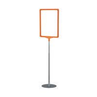 Promotional Display / Poster Stand "D Series" | orange similar to RAL 2008 A3