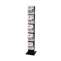 Floorstanding Leaflet Stand / Floor Standing Brochure Rack / Leaflet Column "Karanor" Frame