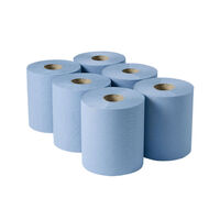 Centrefeed Roll 150m 2ply Blue - Pack Of 6