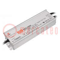 Power supply: switched-mode; LED; 150W; 24VDC; 6.3A; 90÷305VAC