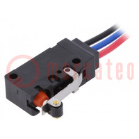Microswitch SNAP ACTION; 0.1A/125VAC; 0.1A/30VDC; SPDT; ON-(ON)