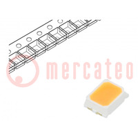 LED; SMD; 2216,PLCC2; blanco caliente; 4÷9lm; 1725-1900K; 90; 120°