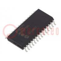 IC: microcontroller PIC; 128kB; 2,3÷3,6VDC; SMD; SO28; PIC32; 8MHz