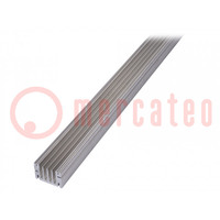 Heatsink: extruded; grilled; SOT93,TO218,TO220,TO247,TOP3