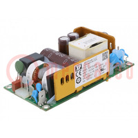 Power supply: switched-mode; open; 100W; 80÷264VAC; OUT: 1; 18VDC