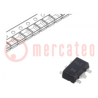 IC: spanningsstabilisator; LDO,lineair,niet regelbaar; 3,3V; 1A