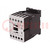 Contactor: 4-pole; NC + NO x3; 230VAC; 4A; for DIN rail mounting
