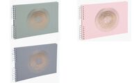 EXACOMPTA Foto-Spiralalbum Ellipse, 320 x 220 mm, rosa (8702893)