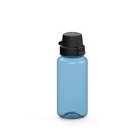 Artikelbild Drink bottle "School" clear-transparent, 0.4 l, translucent-blue/black