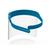 Face visor "Protection", antibacterial, light blue (antibacterial)