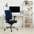Bürostuhl / Drehstuhl PRO-TEC 350 Stoff schwarz/blau hjh OFFICE