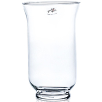 HURRICANE vase - klar - 15,5x15,5x25cm - Glas