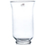 HURRICANE vase - klar - 15,5x15,5x25cm - Glas