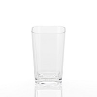 Kela 21901 Becher Kristall PS-Kunststoff transparent 7,5x7,5x12cm