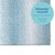 Kela 23568 Badematte Ombre 100%Polyester frostblau 65,0x55,0x3,7cm