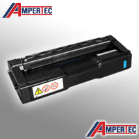 Ampertec Toner ersetzt Ricoh 408341 MC250H cyan