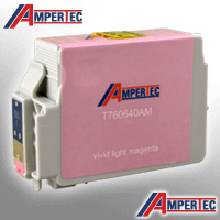 Ampertec Tinte ersetzt Epson C13T76064010 vivid light magenta