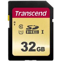 SD Card 32GB Transcend SDHC SDC500S 95/60 MB/s
