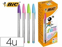 Bolígrafo colores SURTIDOS Bic Cristal Fun -20 unidades