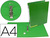 CARPETA A4 (2 ANILLAS 25 MM) VERDE SERIE COLOR SYSTEM DE LIDERPAPEL
