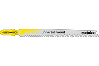 Metabo 623675000 jigsaw/scroll saw/reciprocating saw blade Jigsaw blade High carbon steel (HCS) 5 pc(s)