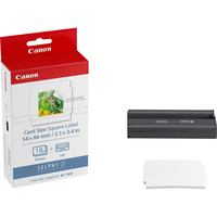 Canon KC-18IS Farbtinte + 54 x 86 mm Sticker-Papier, 18 Blatt