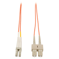 Tripp Lite N316-20M InfiniBand/fibre optic cable 2x LC 2x SC OFNR Bézs, Szürke, Narancssárga