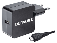 Duracell DMAC10-EU cargador de dispositivo móvil Negro Interior