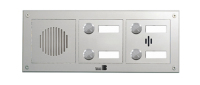 Telecom Behnke BT 20-544-IP Audio-Intercom-System Aluminium