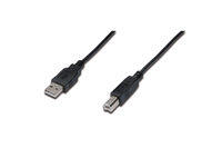 ASSMANN Electronic 84125 USB Kabel 1,8 m USB 2.0 USB A USB B Schwarz