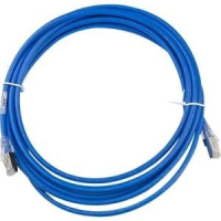 Supermicro Cat6a Netzwerkkabel Blau 4,57 m