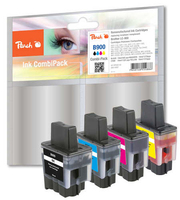 Peach Spar Pack Tintenpatronen kompatibel zu LC-900VAL