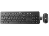 HP 803844-DD1 keyboard Mouse included RF Wireless Icelandic Black