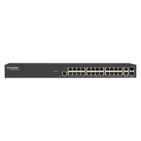 Black Box LGB1126A-R2 hálózati kapcsoló Vezérelt L2+ Gigabit Ethernet (10/100/1000) Fekete