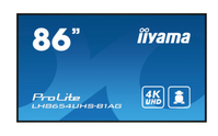iiyama ProLite To Be Updated monitor komputerowy 2,17 m (85.6") 3840 x 2160 px 4K Ultra HD LED Czarny