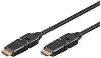 Microconnect HDM19191FS HDMI cable 1 m Black