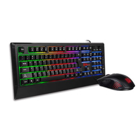 Tt eSPORTS Challenger Combo keyboard Mouse included USB German Black