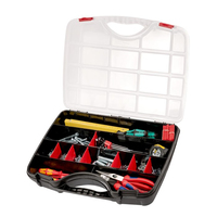 Parat 5853000391 small parts/tool box Polypropylene Black, Red, Transparent
