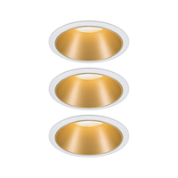 Paulmann 934.06 Einbaustrahler Gold, Weiß Nicht austauschbare(s) Leuchtmittel