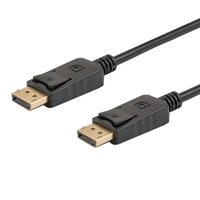 Savio CL-137 kabel DisplayPort 3 m Czarny