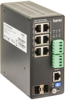 Barox RY-LPIGE-602GBTME network switch Managed L2/L3 Gigabit Ethernet (10/100/1000) Power over Ethernet (PoE) Grey