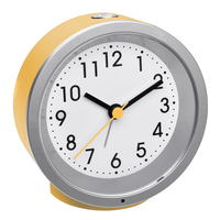 TFA-Dostmann Analogue alarm clock yellow