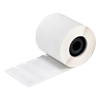 Brady BPT-311-427 etichetta per stampante Trasparente, Bianco Etichetta per stampante autoadesiva