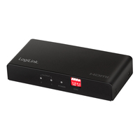 LogiLink HD0033 divisor de video HDMI 2x HDMI