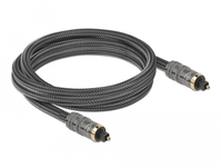 DeLOCK 86984 audio kabel 2 m TOSLINK Antraciet