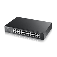 Zyxel GS1900-24E-EU0103F hálózati kapcsoló Vezérelt L2 Gigabit Ethernet (10/100/1000) 1U Fekete