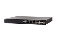 Cisco SX550X-24 Stackable Managed Switch | 24 Ports 10 Gigabit Ethernet (GbE) | 20 Ports 10GBase-T | 4 x 10G Combo SFP+ | L3 Dynamic Routing | Limited Lifetime Protection (SX550...