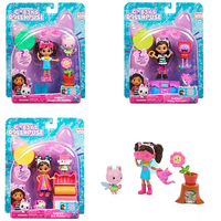 Gabby's Dollhouse Set Art Studio con 2 personaggi giocattolo, 2 accessori, scatola con sorpresa e mobile, giocattolo per bambini dai 3 anni in su
