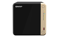 QNAP TS-464-4G server NAS e di archiviazione Tower Collegamento ethernet LAN Nero